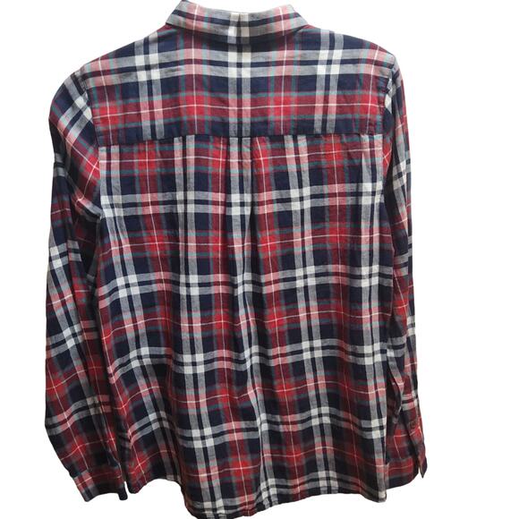 MADEWELL long sleeve button-up shirt womans small - Picture 4 of 4